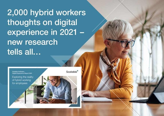 What 2,000 Hybrid Workers Think of the State of Digital Experience in 2021 image