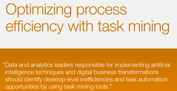 Optimizing Process Efficiency with Task Mining